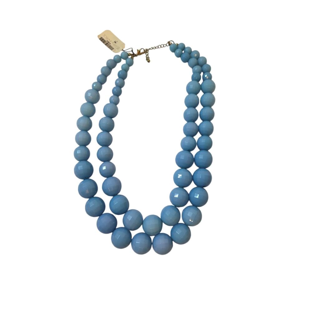 Towne & Reese Blue Beads Neckace